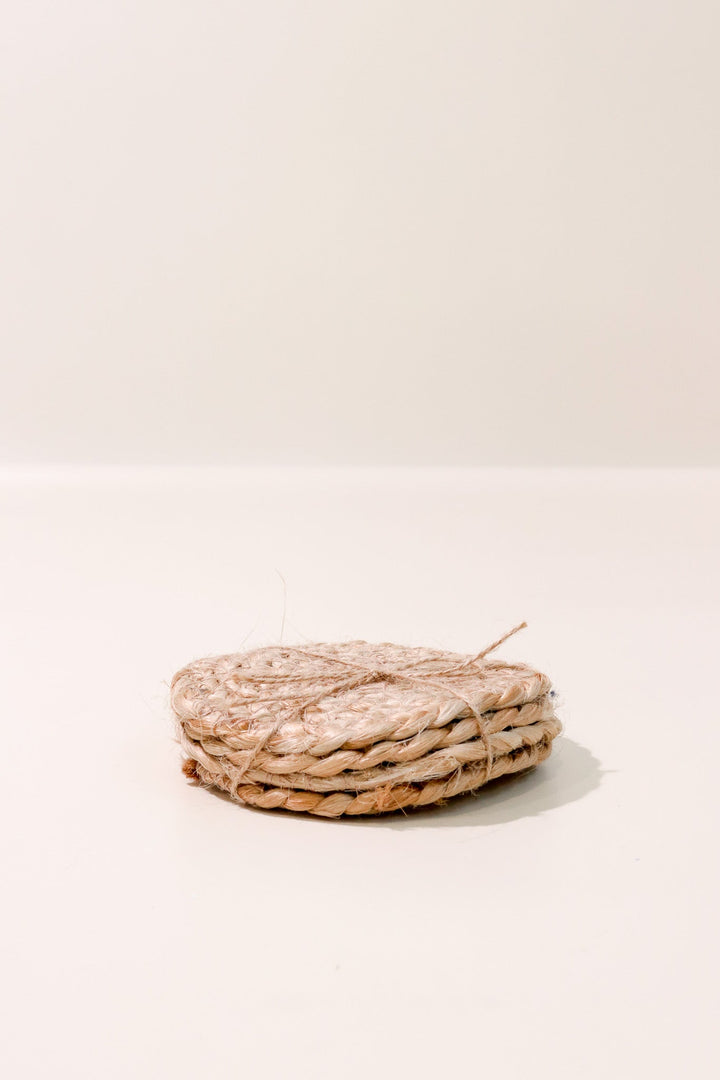 Makuri Woven Seagrass Coasters - Heyday