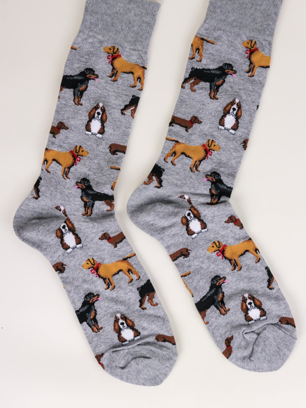 Mens socks with 2025 dogs on them