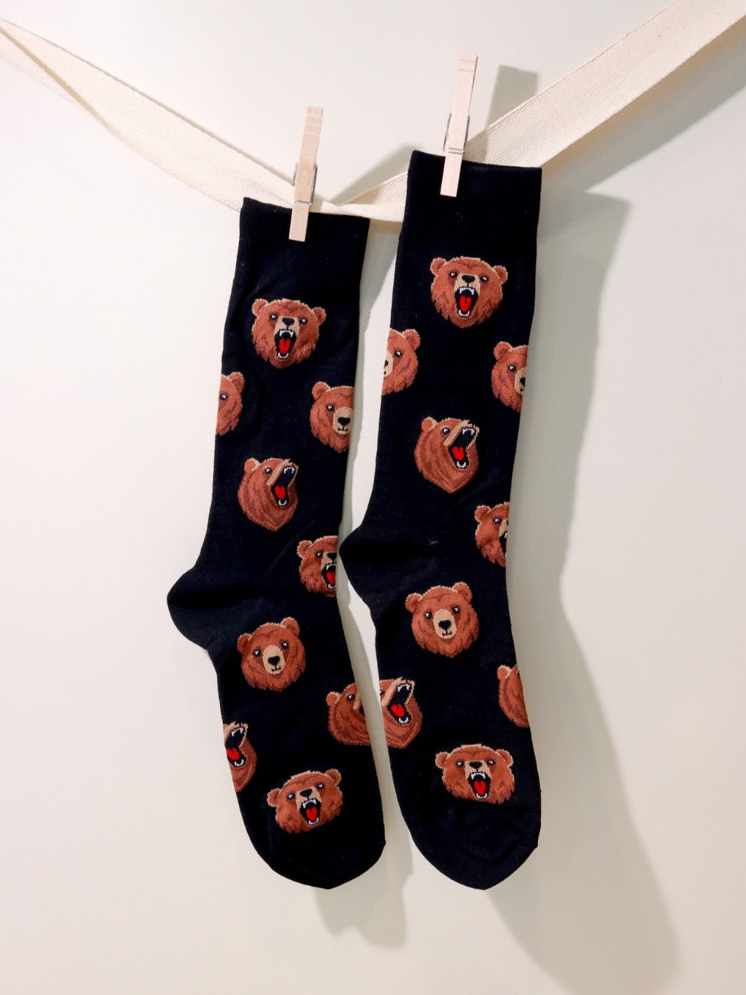 Men's Grizzly Bear Socks - Heyday