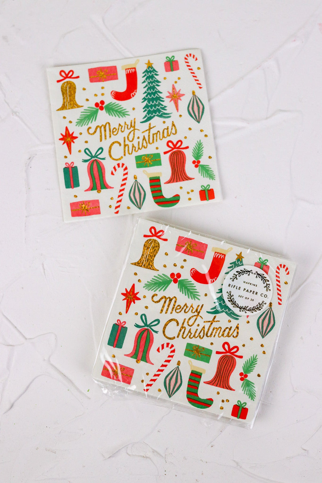 Merry Christmas Cocktail Napkins - Heyday