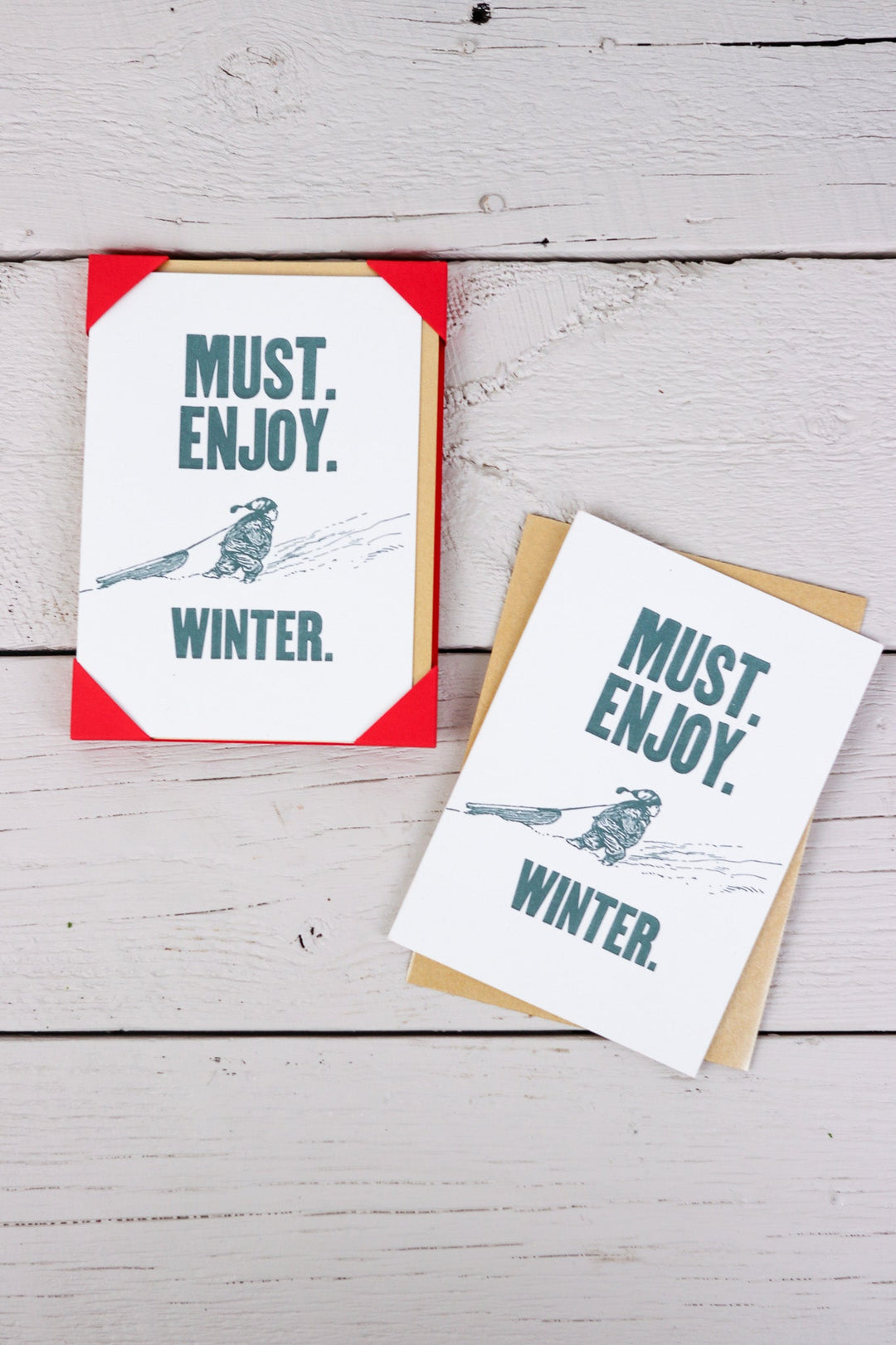 Must Enjoy Winter Card Set - Heyday