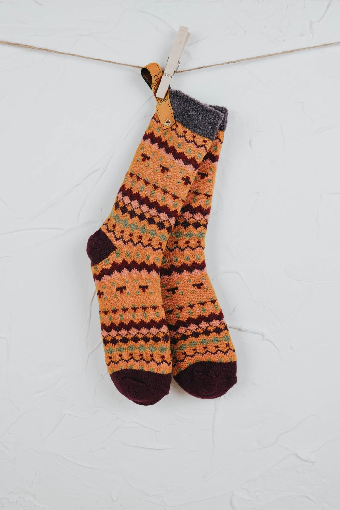 Mustard Multi Stripe Socks - Heyday