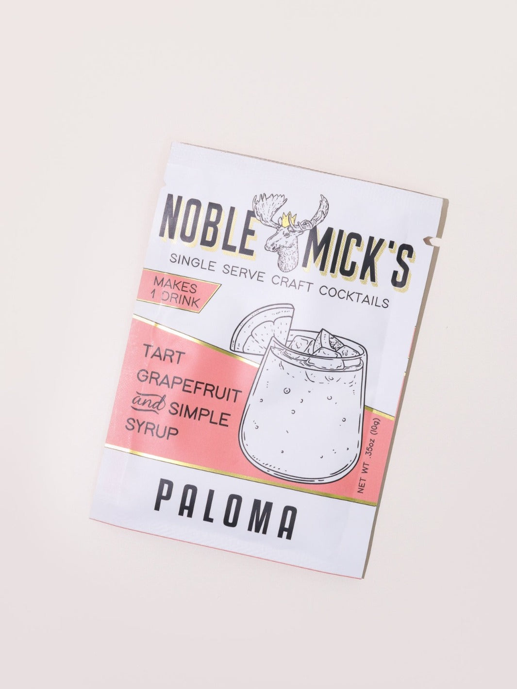 Noble Mick's Craft Cocktails  Single Serve Craft Cocktail Mix