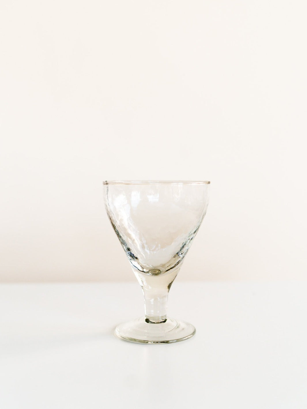 Pebbled Goblet Glass - Heyday