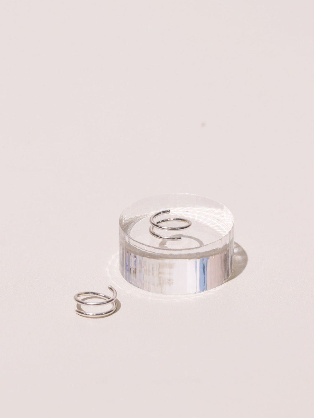 Silver Tiny Twist Earrings - Heyday