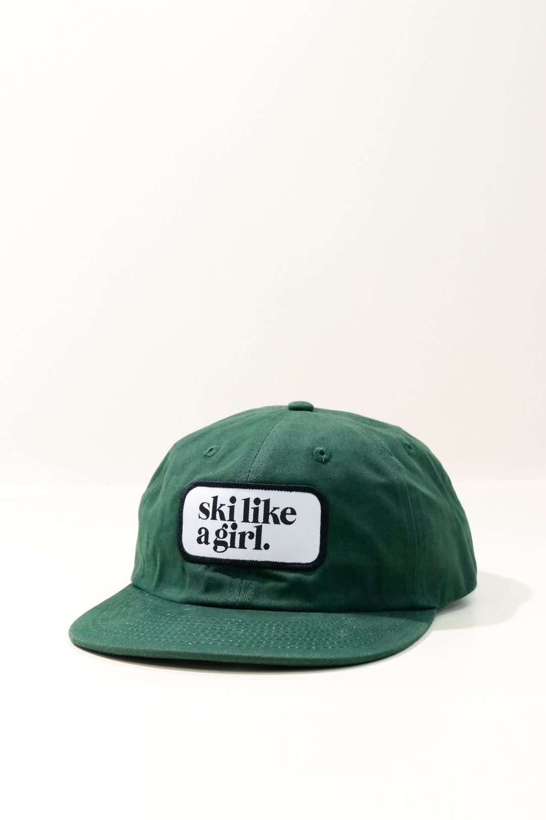 Ski Like a Girl Hunter Cotton Hat - Heyday