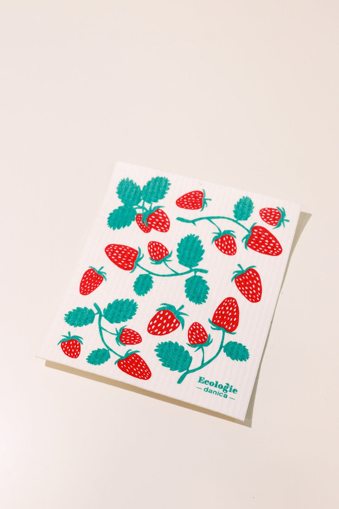 Strawberry Garden Swedish Dishcloth - Heyday