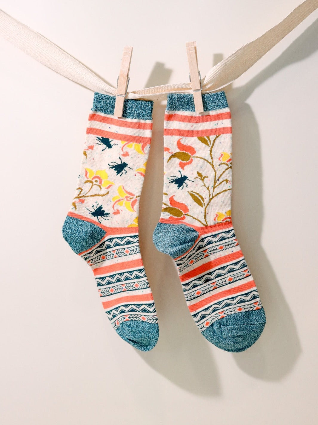 Women's Blooms Socks - Heyday