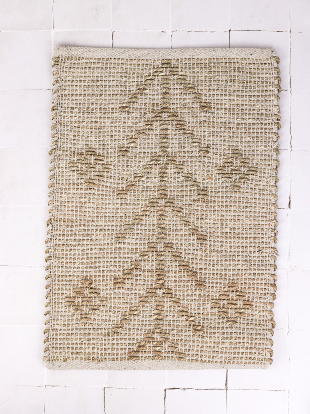 Woven Seagrass + Cotton Placemat - Heyday