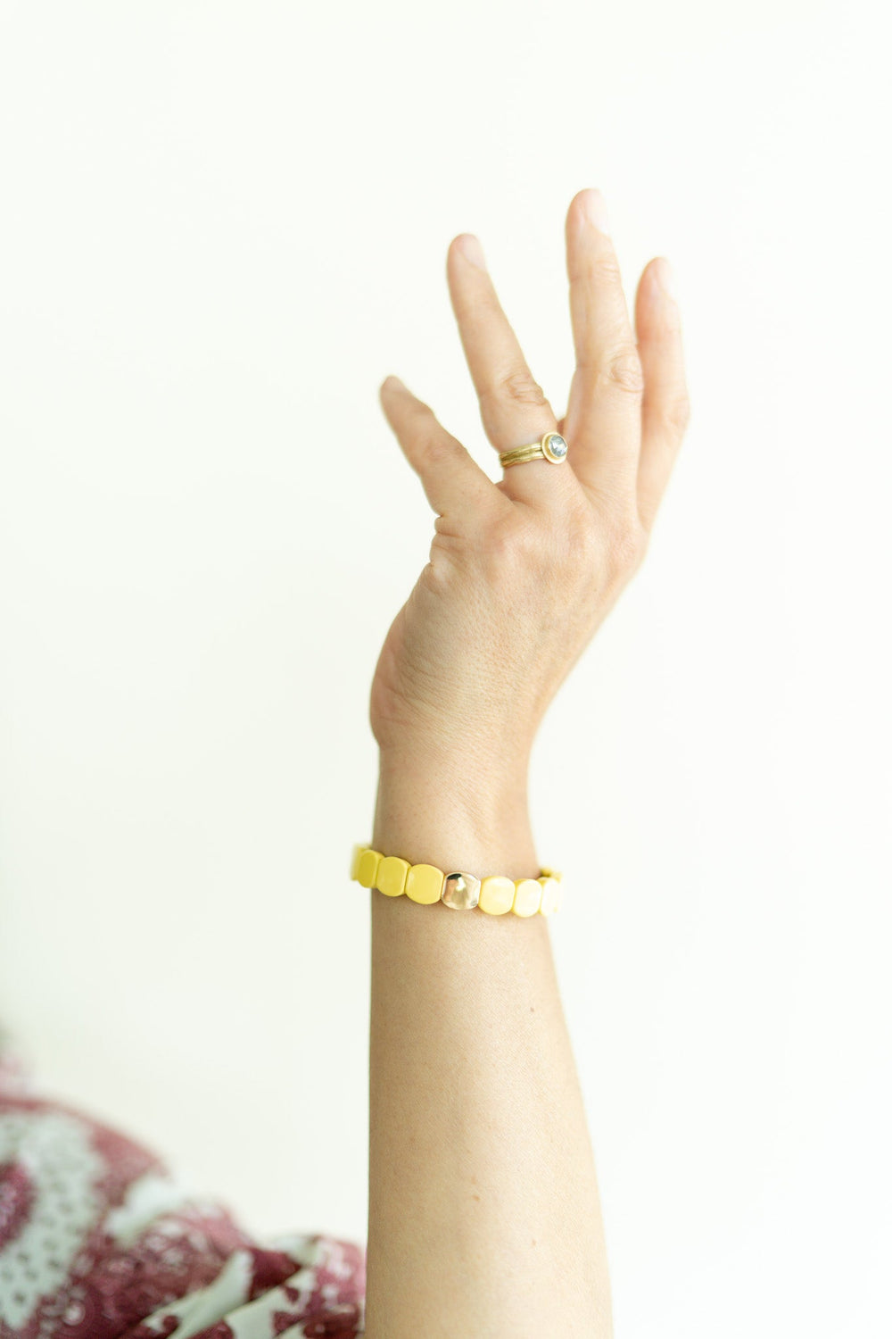 Yellow Beaded Bracelet - Heyday