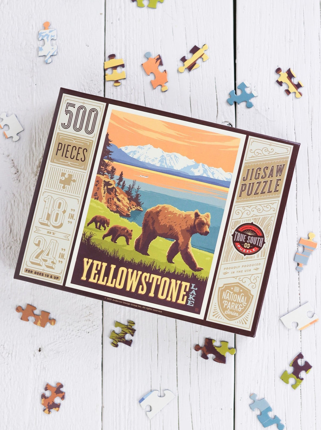 Yellowstone Lake Puzzle - Heyday
